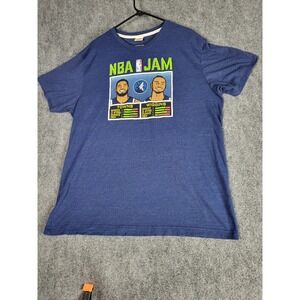 NBA Jam‎ Homage Timberwolves Towns Wiggins Graphic Tee Shirt Men Sz XXL Gaming